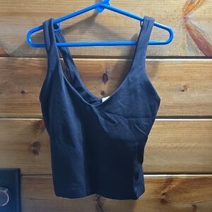 Lululemon Black Compression Bra Size 0 Great Condition 0296